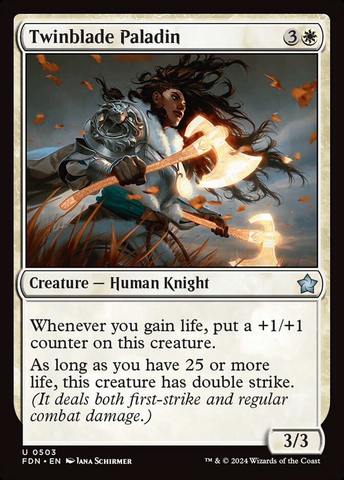 Twinblade Paladin front