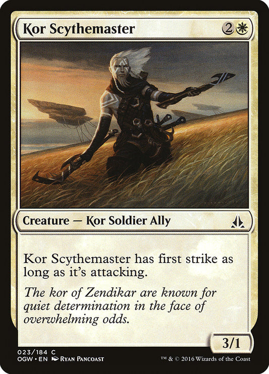 Kor Scythemaster front