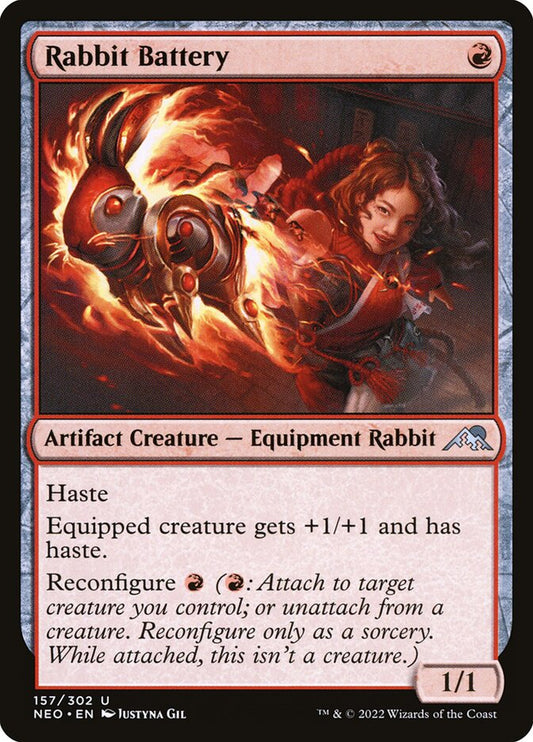 Rabbit Battery front