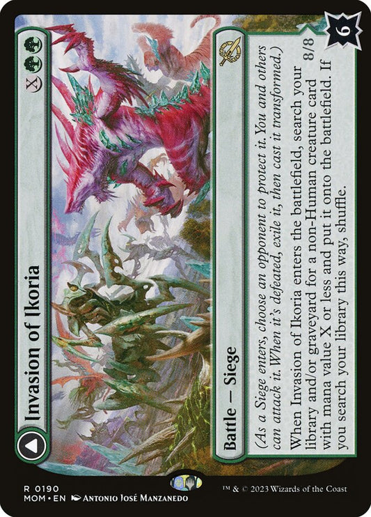 Invasion of Ikoria // Zilortha, Apex of Ikoria front