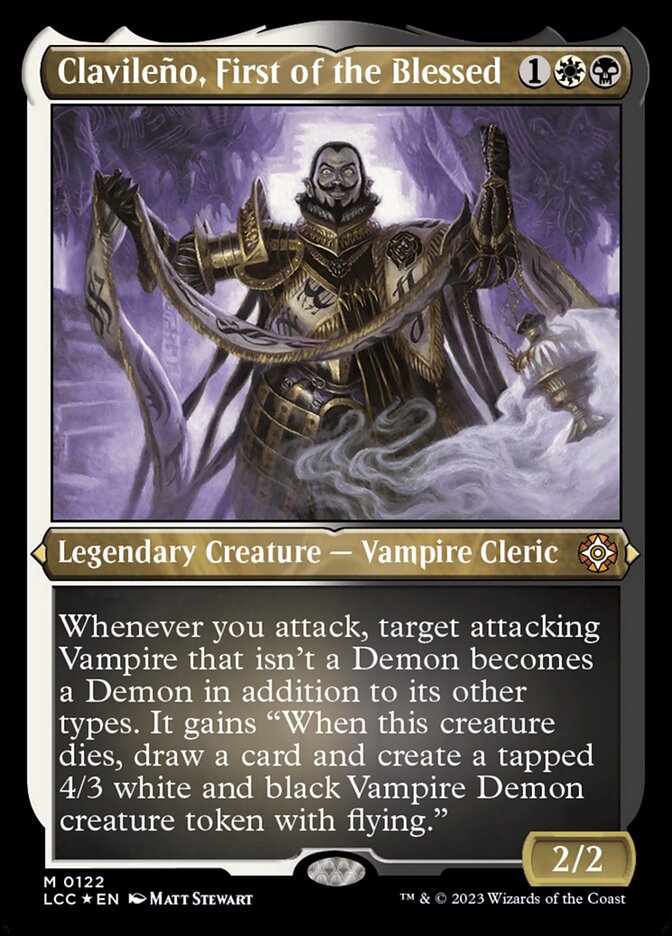 Clavileño, First of the Blessed front
