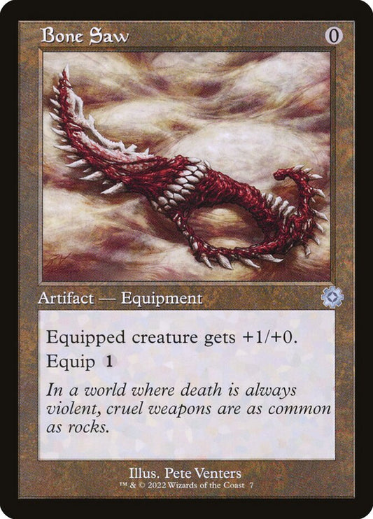 Bone Saw front