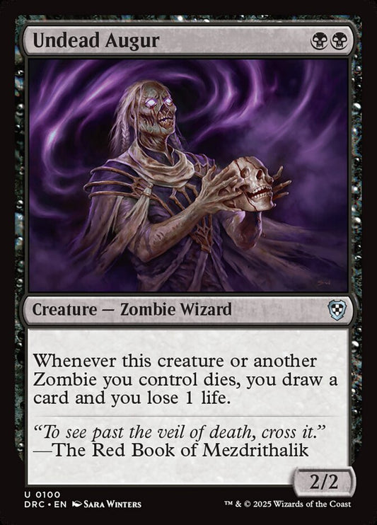 Undead Augur front