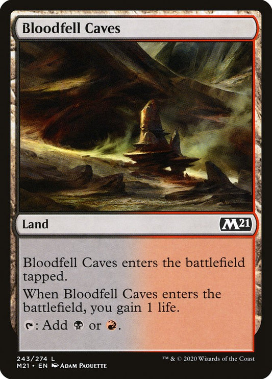 Bloodfell Caves front