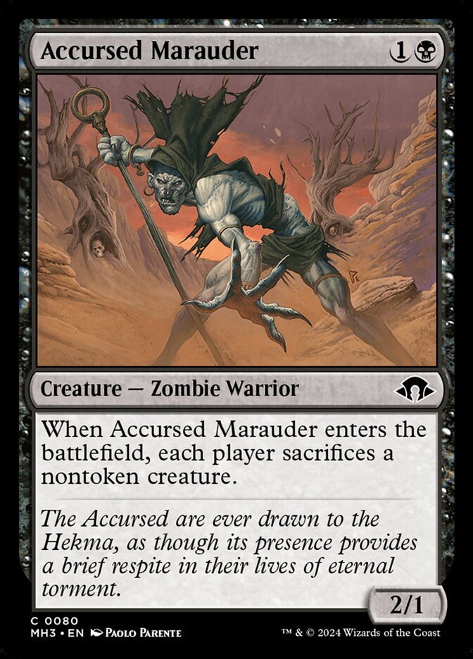 Accursed Marauder front