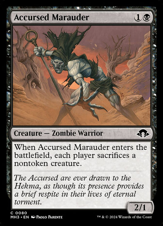 Accursed Marauder front