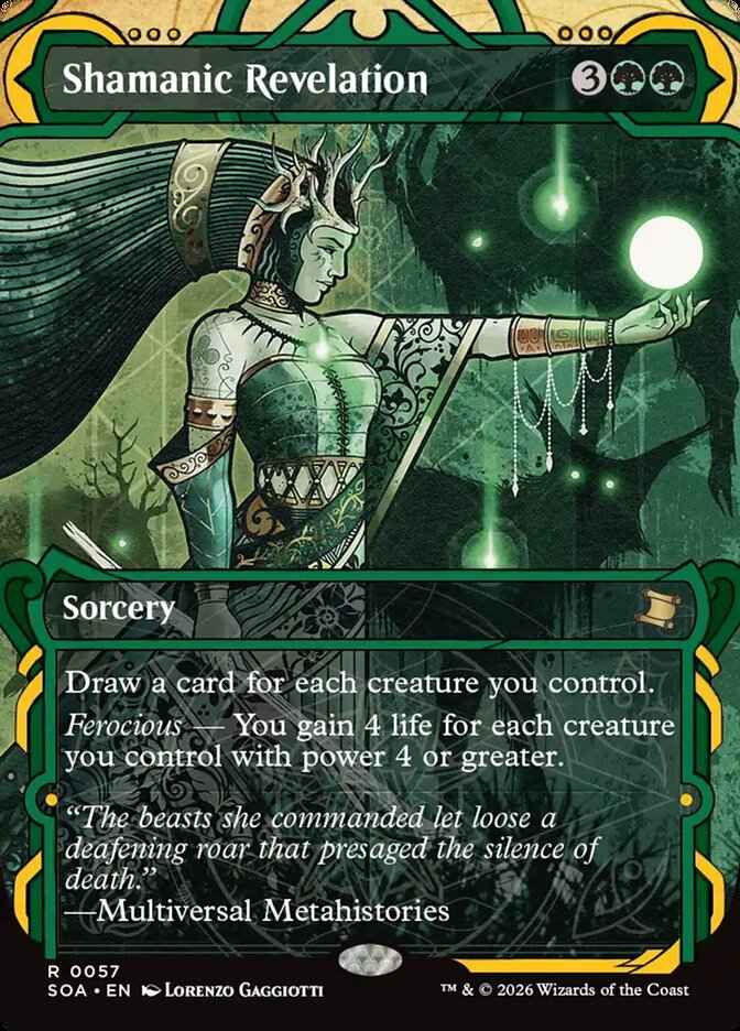 Shamanic Revelation (Borderless)