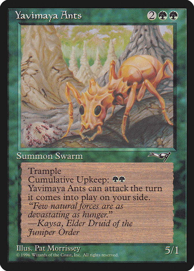 Yavimaya Ants front