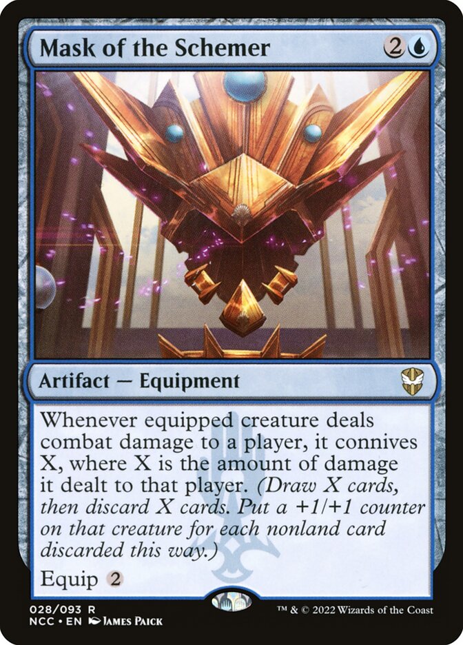 Mask of the Schemer front
