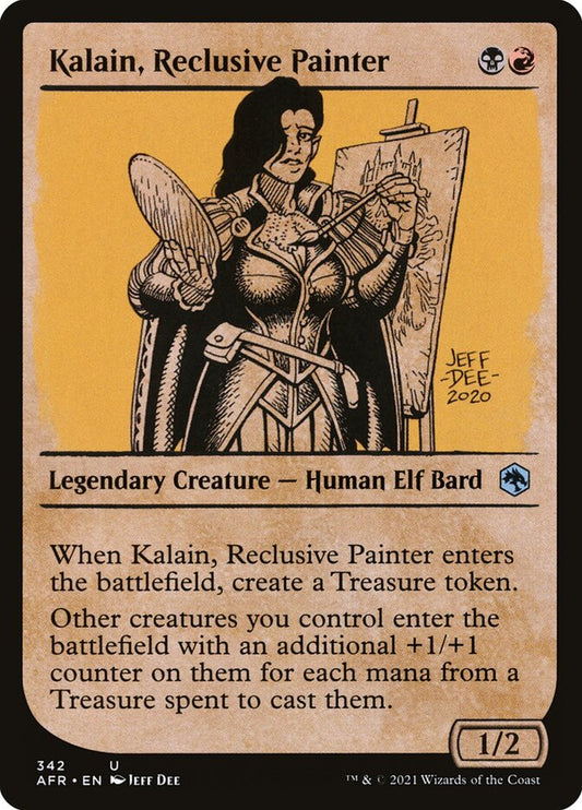 Kalain, Reclusive Painter front