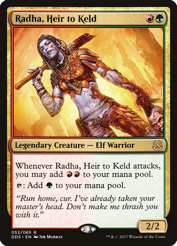 Radha, Heir to Keld front