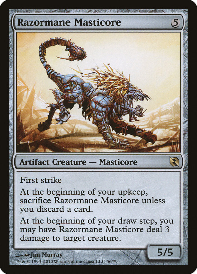 Razormane Masticore front