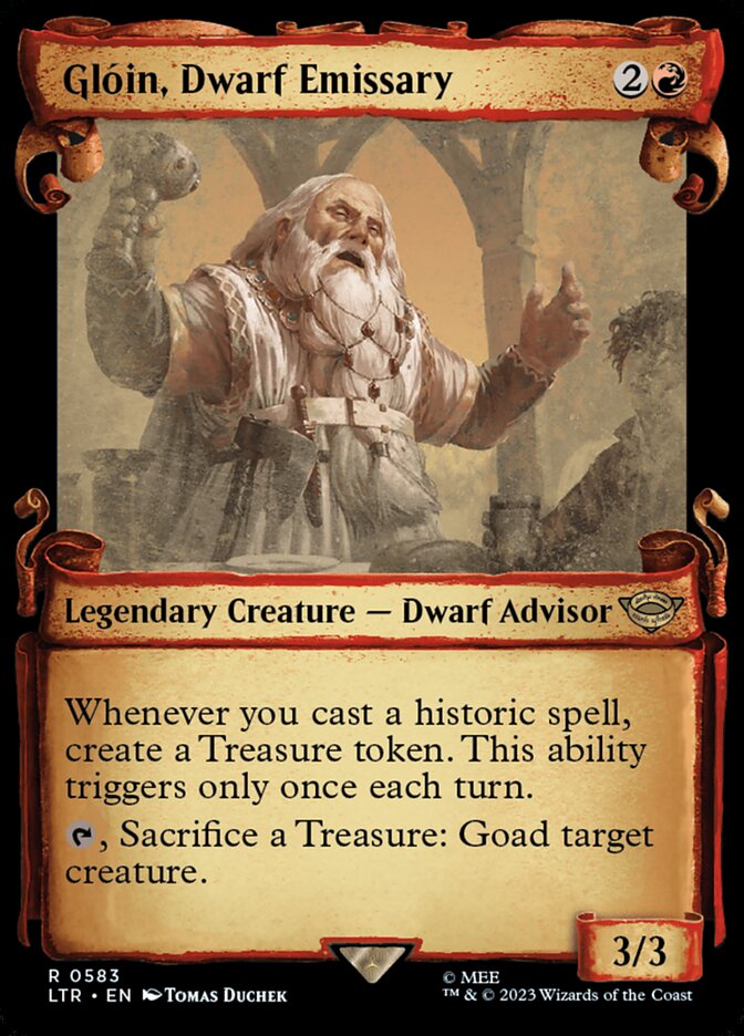 Glóin, Dwarf Emissary front