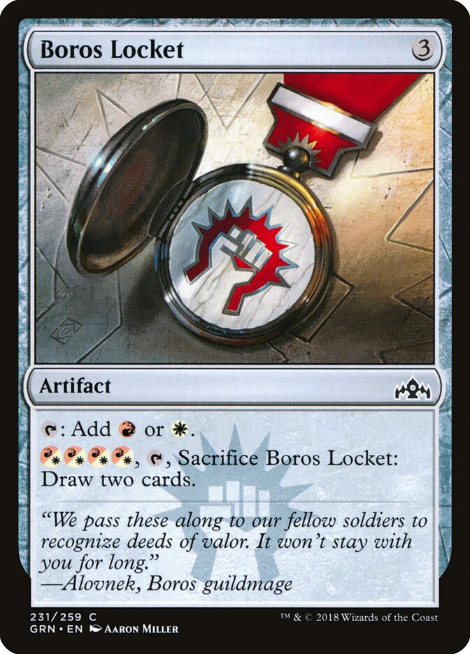 Boros Locket front