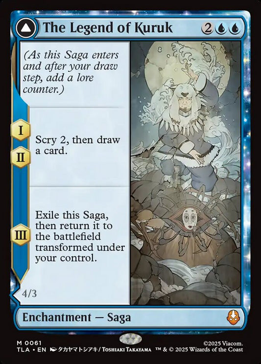 The Legend of Kuruk // Avatar Kuruk front