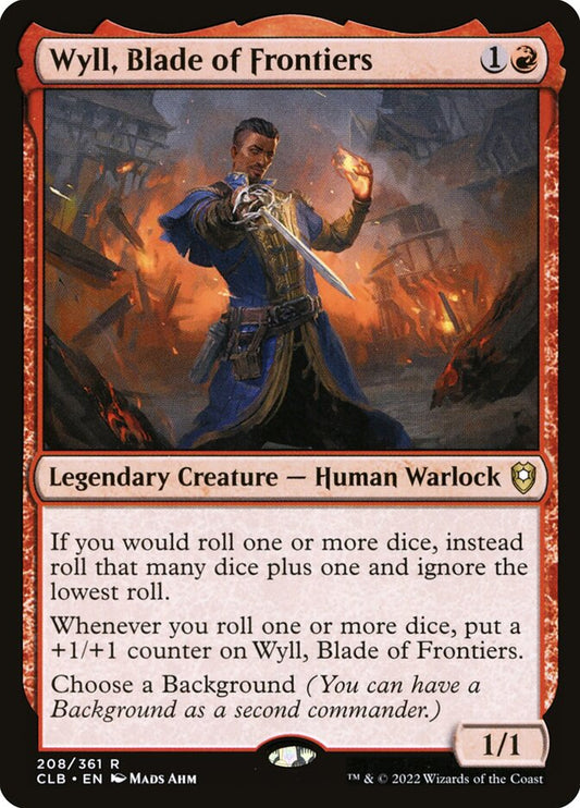 Wyll, Blade of Frontiers front