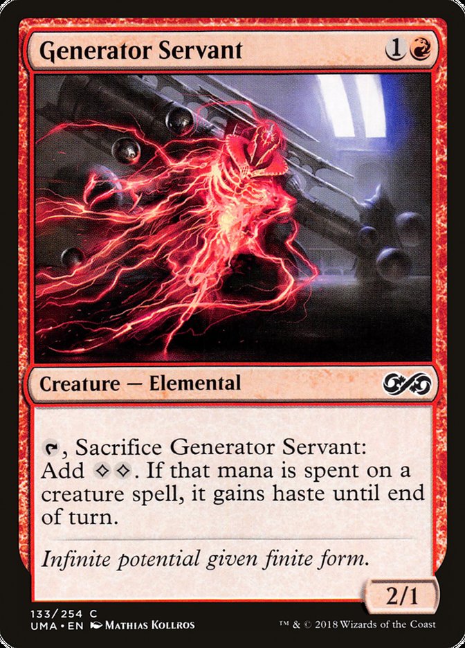 Generator Servant front