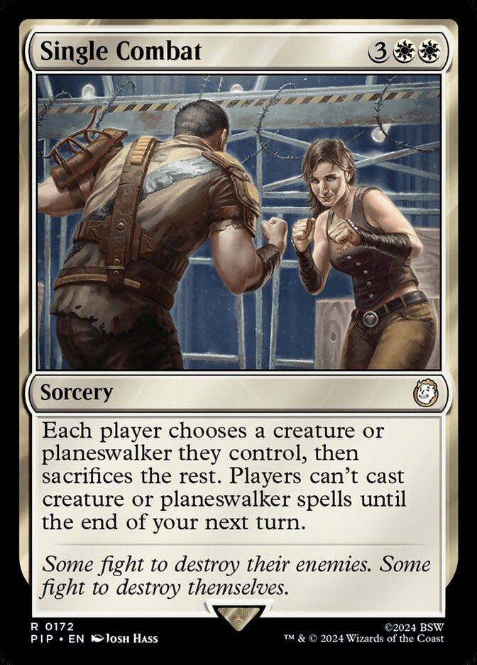 Single Combat front