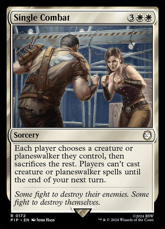 Single Combat front