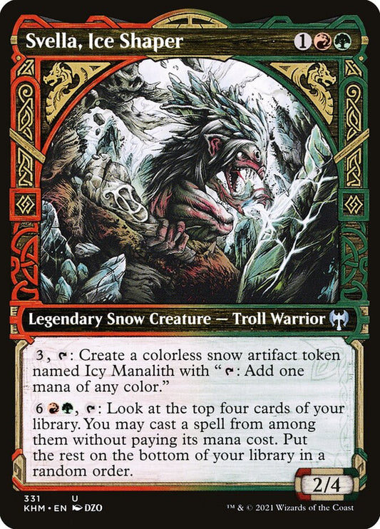 Svella, Ice Shaper front