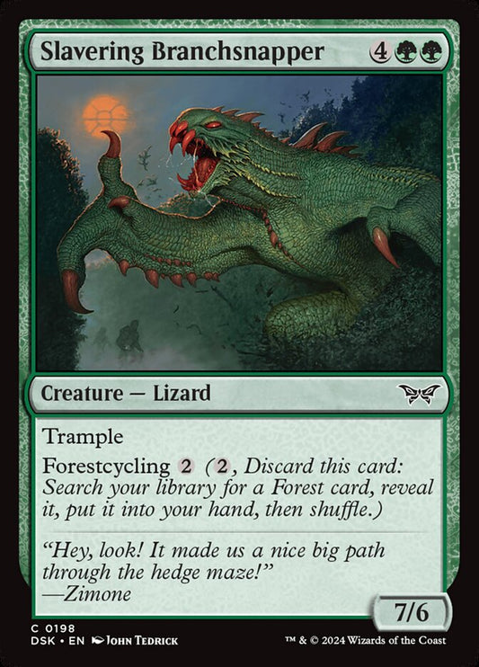 Slavering Branchsnapper front