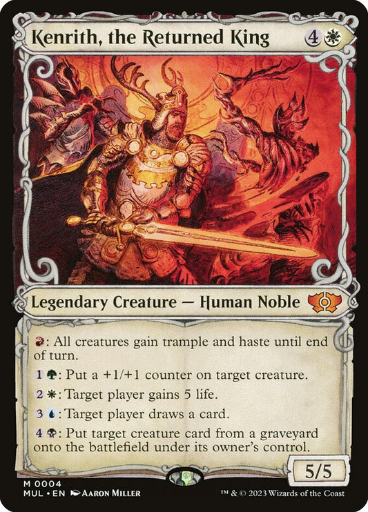 Kenrith, the Returned King front