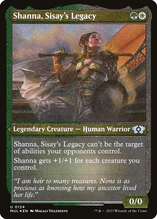 Shanna, Sisay's Legacy front
