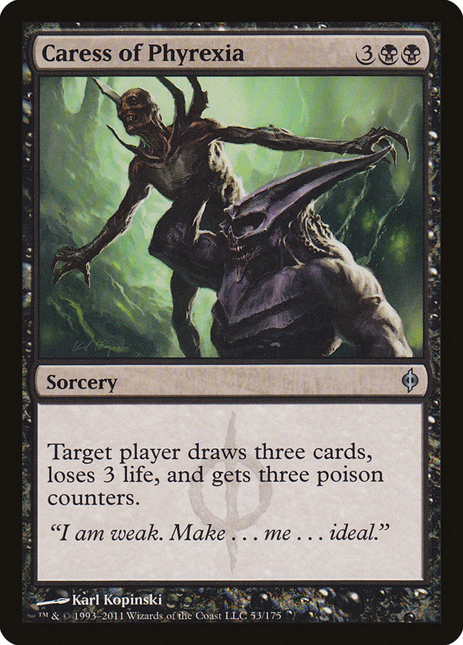 Caress of Phyrexia front