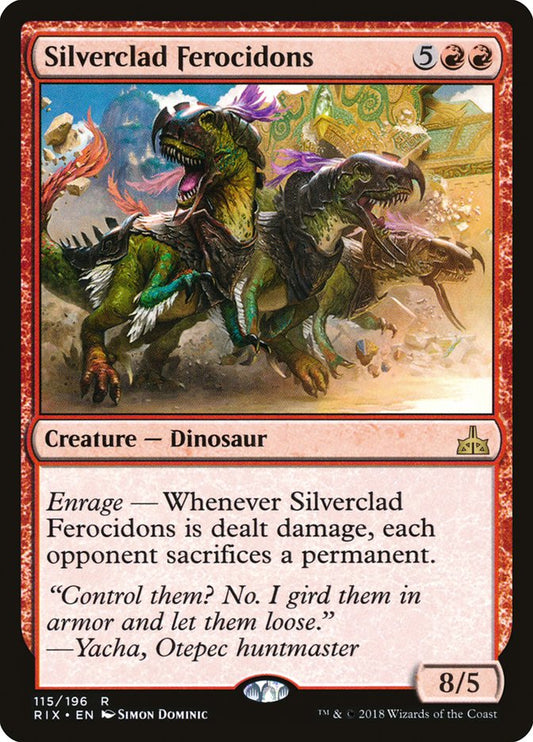 Silverclad Ferocidons front