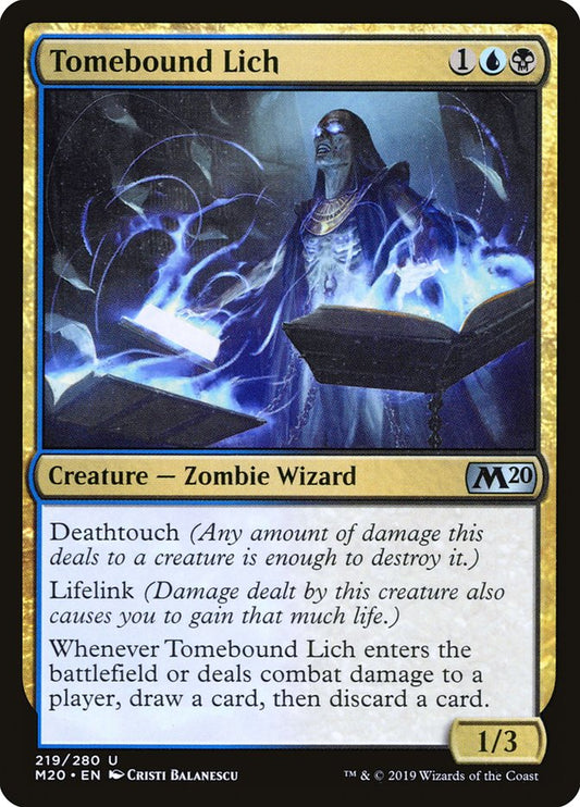 Tomebound Lich front