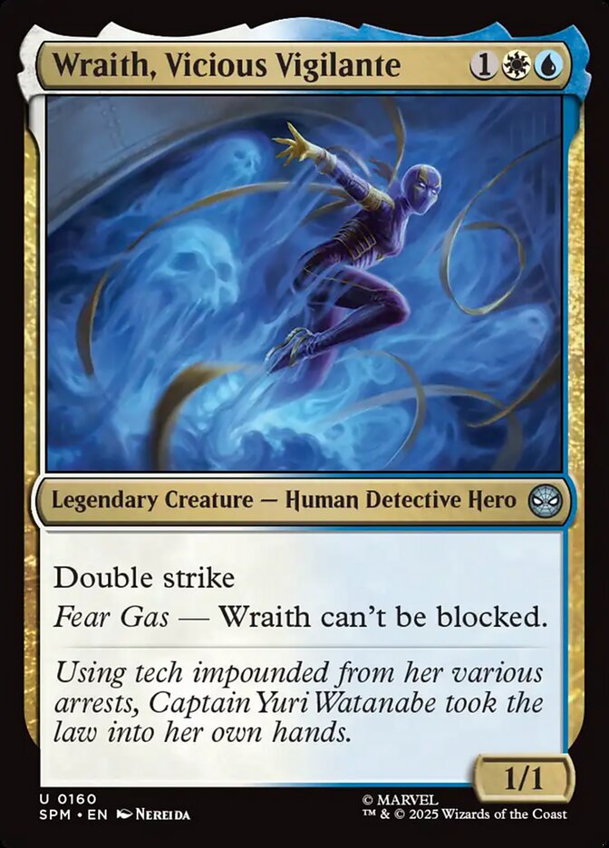 Wraith, Vicious Vigilante front