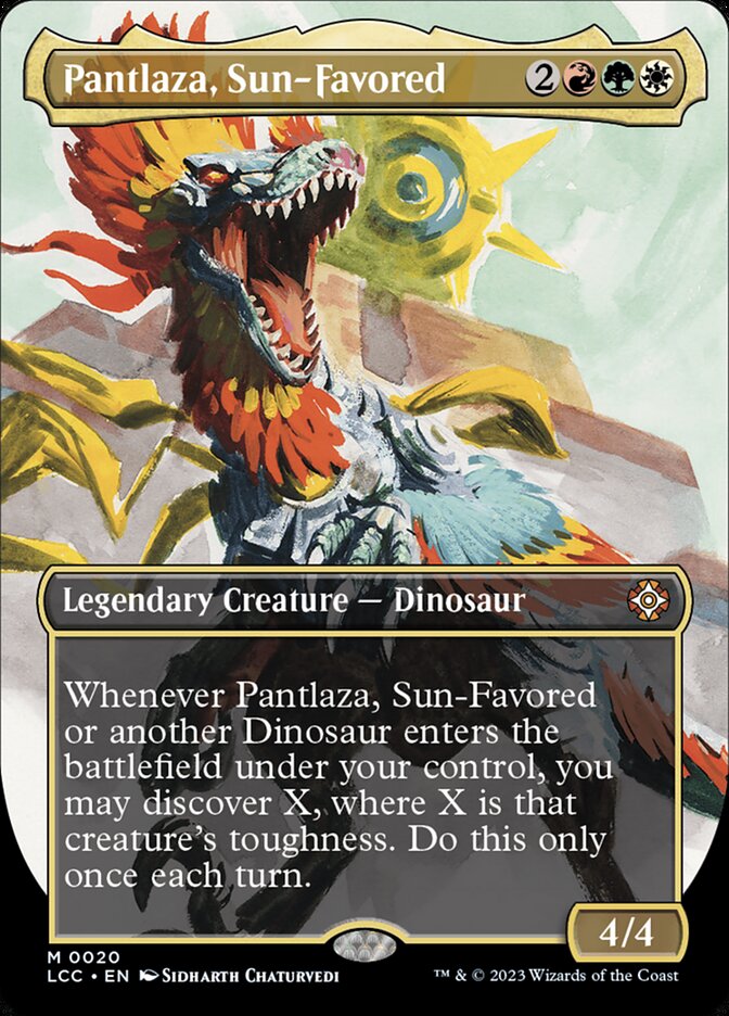 Pantlaza, Sun-Favored front