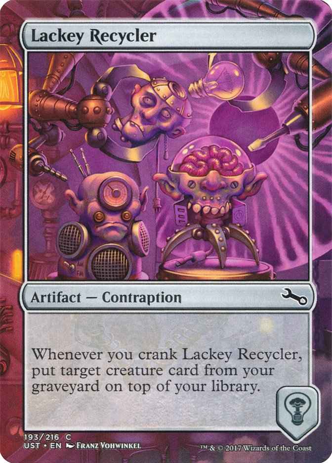 Lackey Recycler (Full Art)