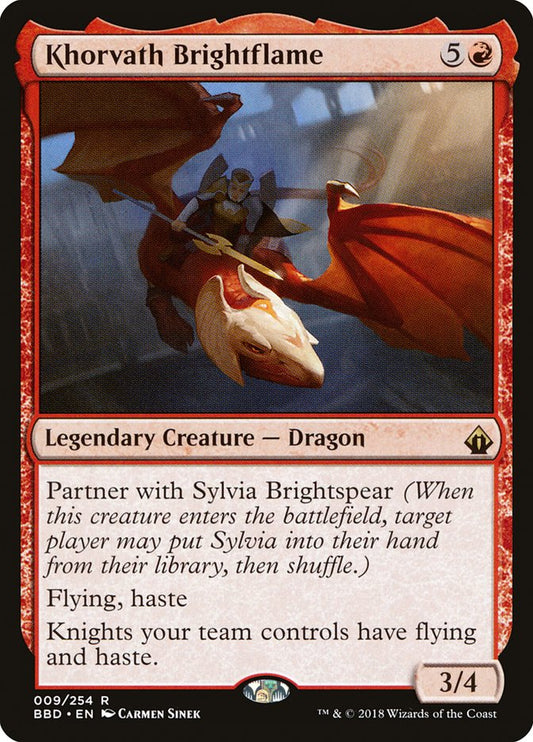 Khorvath Brightflame front