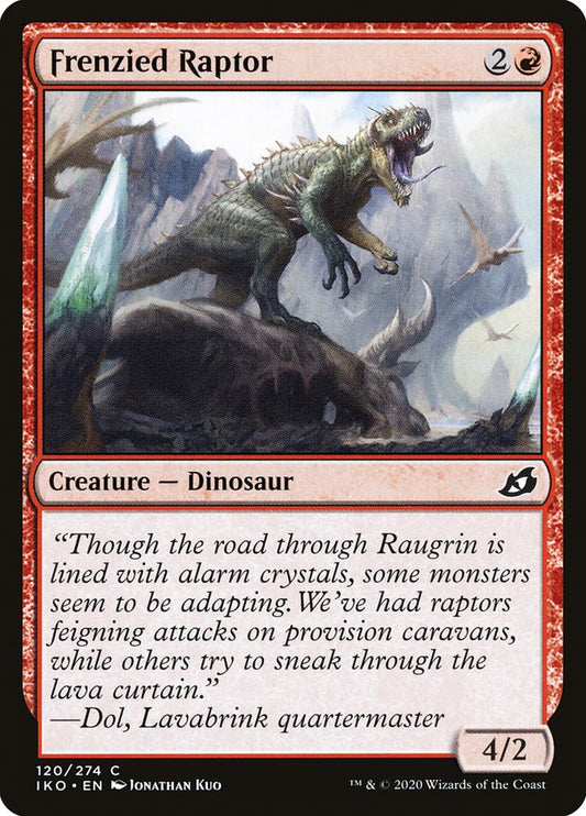 Frenzied Raptor front