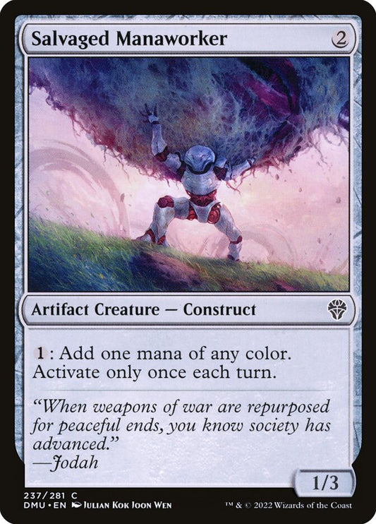 Salvaged Manaworker front