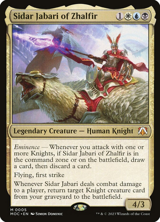Sidar Jabari of Zhalfir front