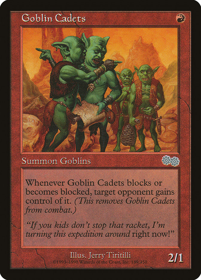 Goblin Cadets front