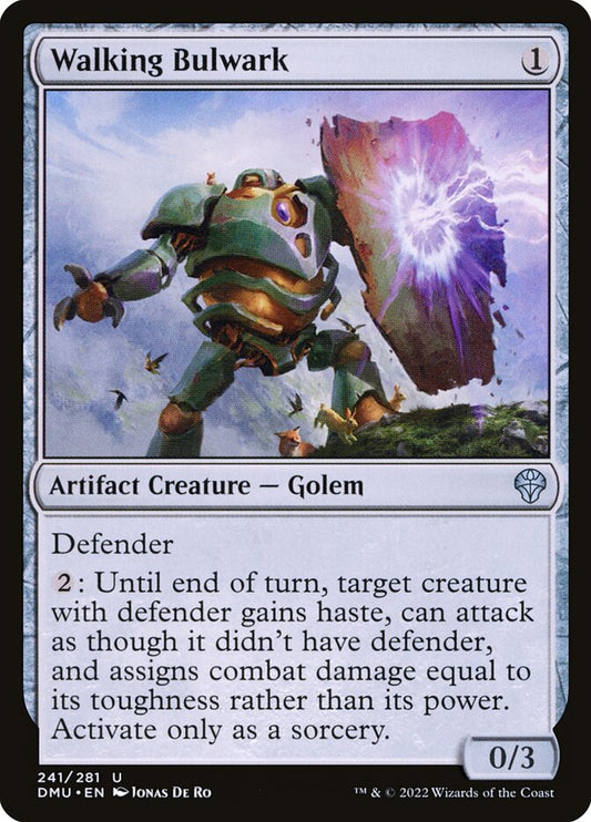 Walking Bulwark front
