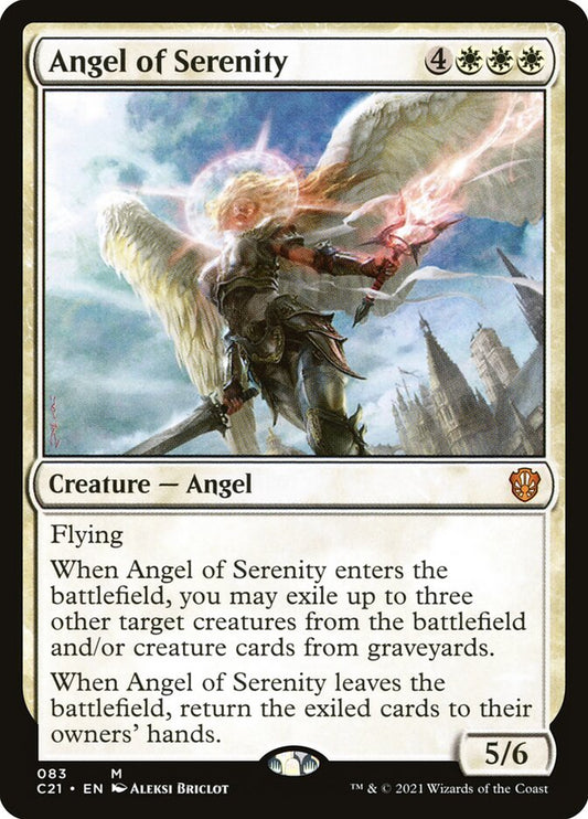 Angel of Serenity front