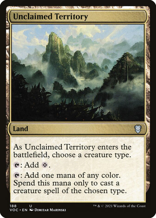 Unclaimed Territory front