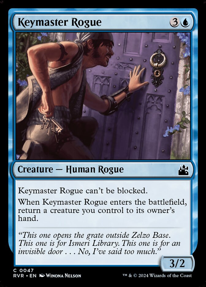 Keymaster Rogue front