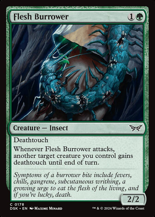 Flesh Burrower front