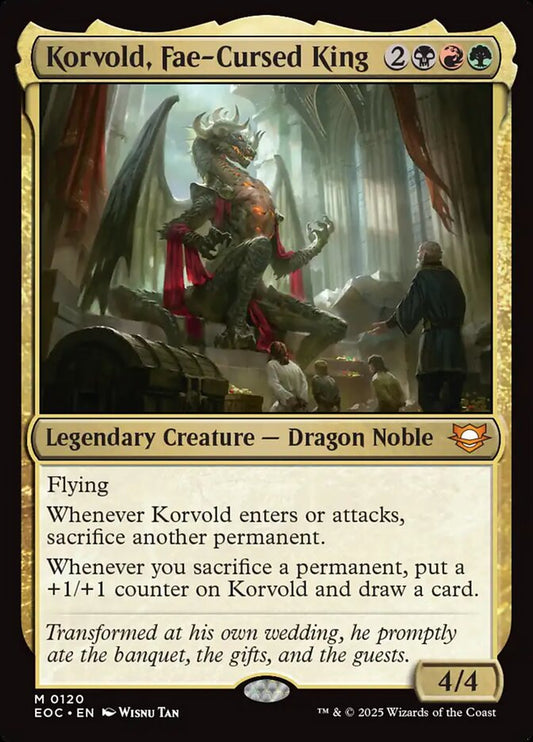 Korvold, Fae-Cursed King front