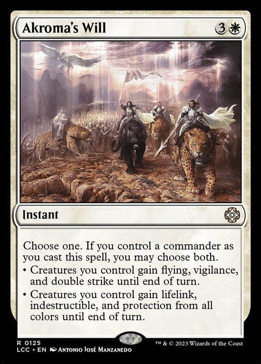 Akroma's Will front