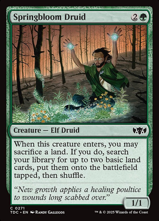 Springbloom Druid front