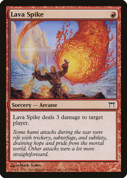 Lava Spike front