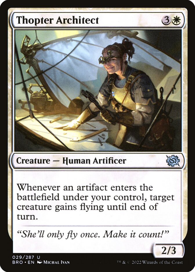 Thopter Architect front