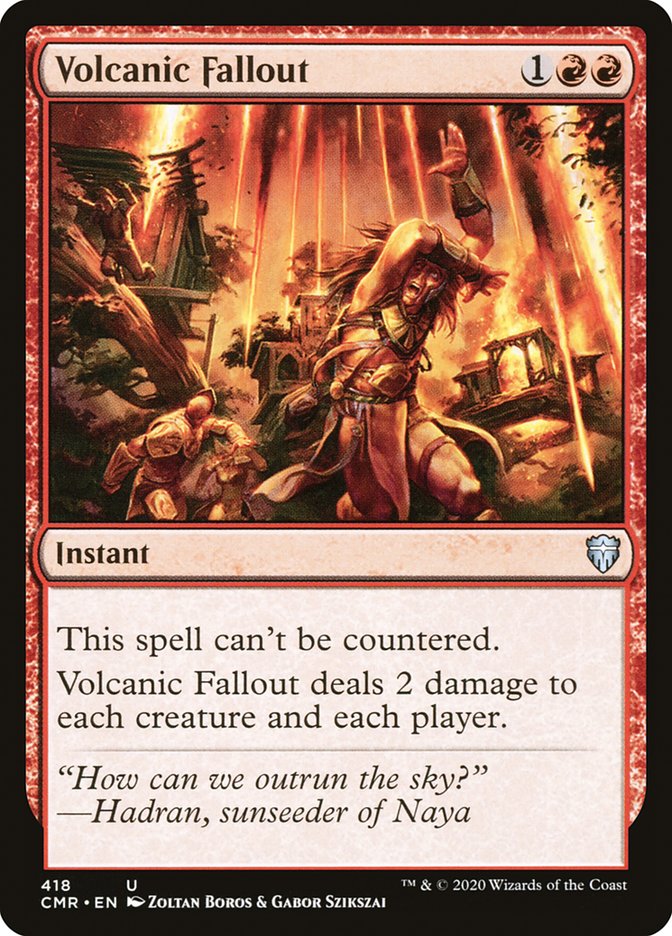 Volcanic Fallout front