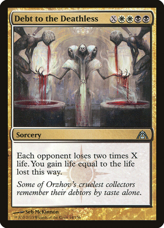 Debt to the Deathless front